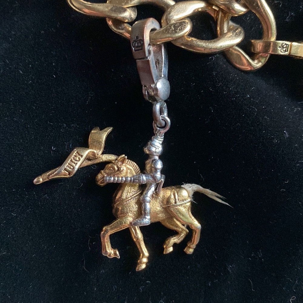 COPY - Juicy Couture Knight in Shining Armor Charm